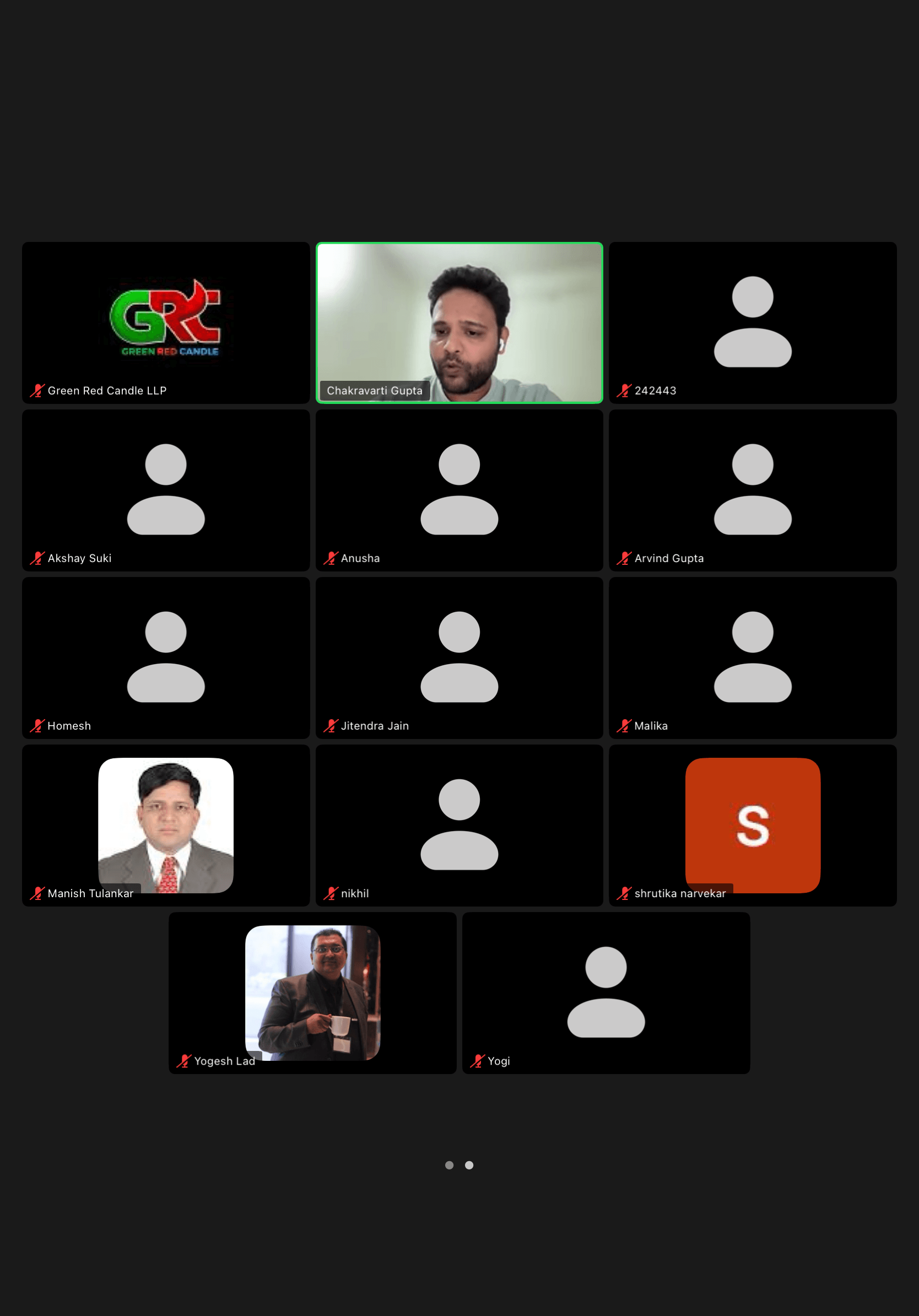 Live session — trading strategies